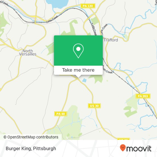 Burger King map