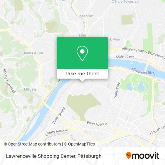Mapa de Lawrenceville Shopping Center