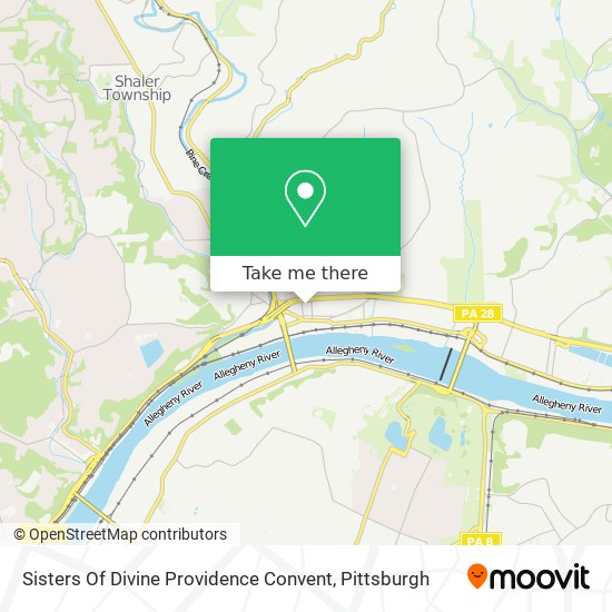 Sisters Of Divine Providence Convent map