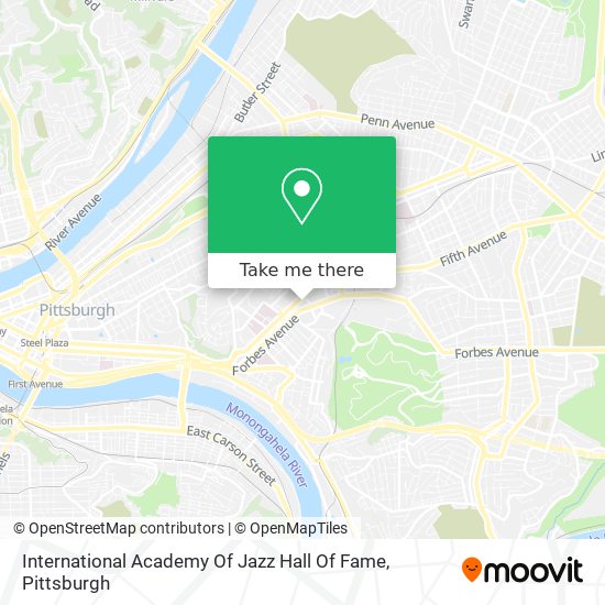 Mapa de International Academy Of Jazz Hall Of Fame