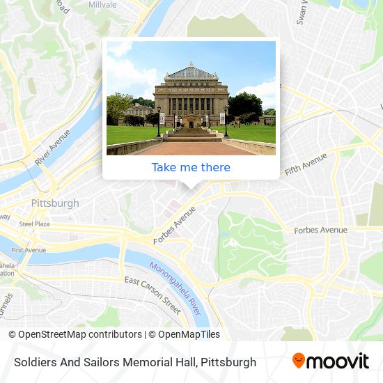 Soldiers And Sailors Memorial Hall map