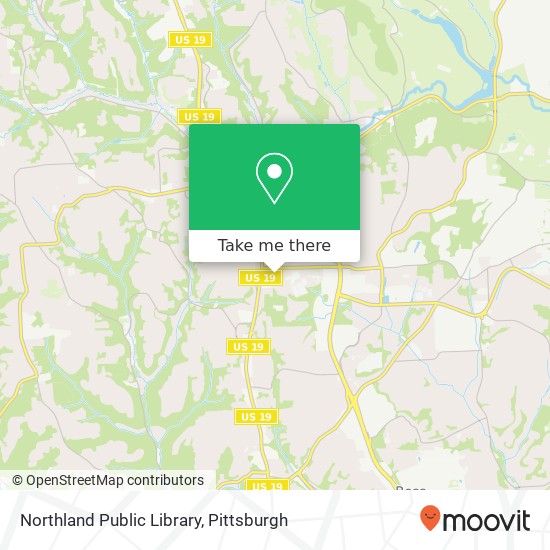 Northland Public Library map