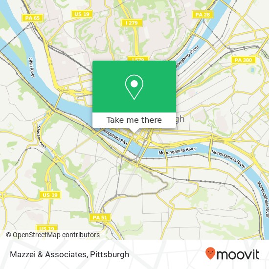 Mazzei & Associates map