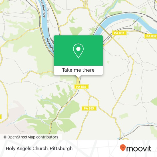 Holy Angels Church map