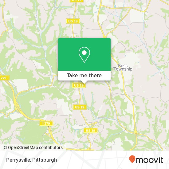 Mapa de Perrysville