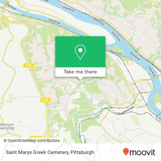 Saint Marys Greek Cemetery map