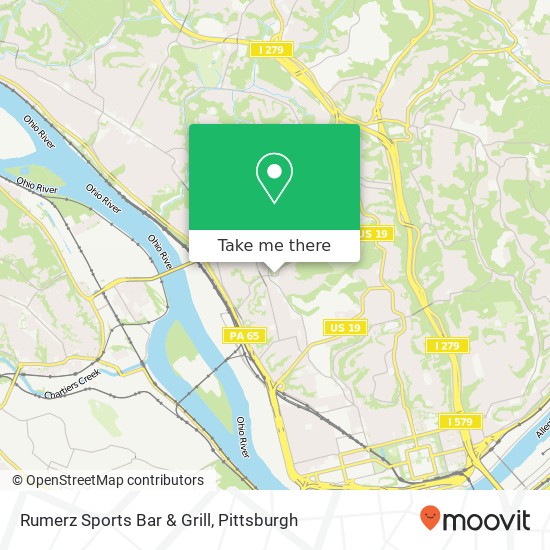 Mapa de Rumerz Sports Bar & Grill