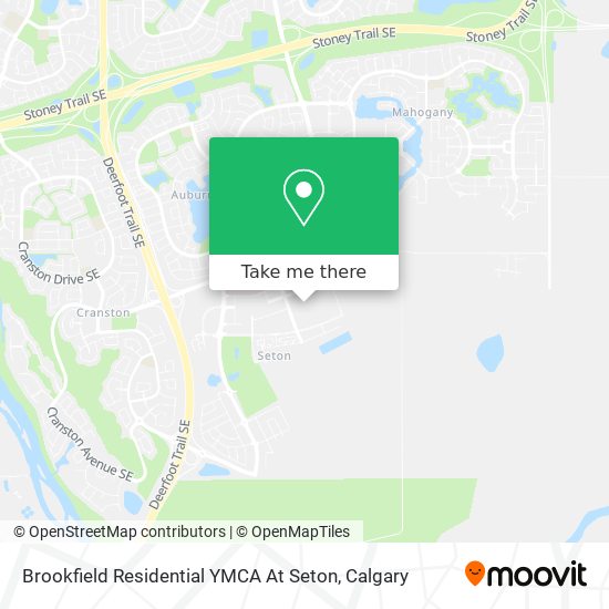 Brookfield Residential YMCA At Seton map