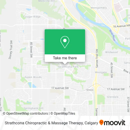 Strathcona Chiropractic & Massage Therapy map