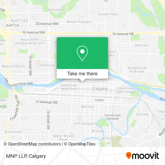 MNP LLP map