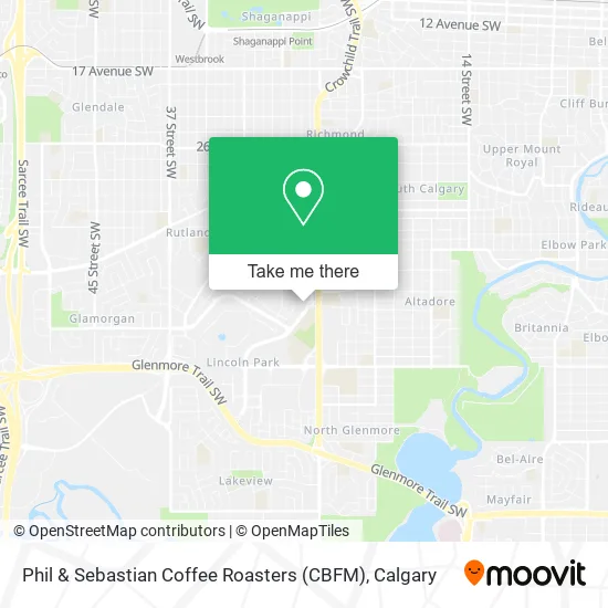 Phil & Sebastian Coffee Roasters (CBFM) map