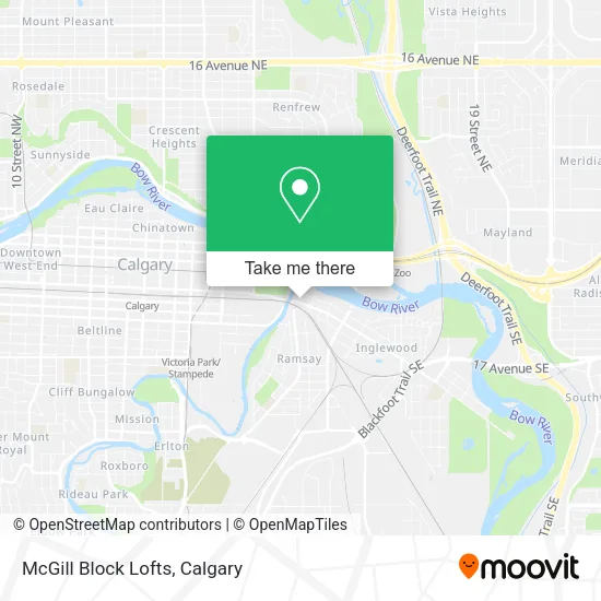McGill Block Lofts map