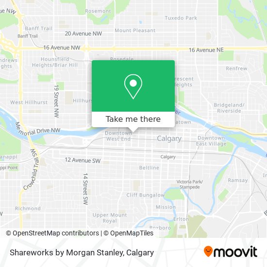 Shareworks by Morgan Stanley map