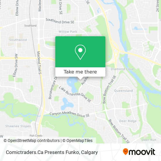 Comictraders.Ca Presents Funko map