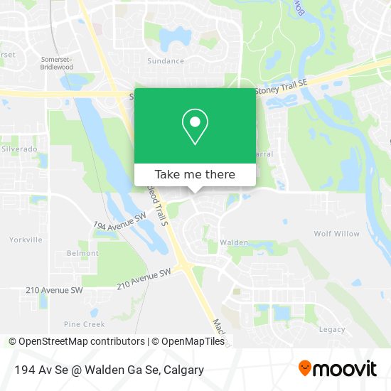 194 Av Se @ Walden Ga Se map
