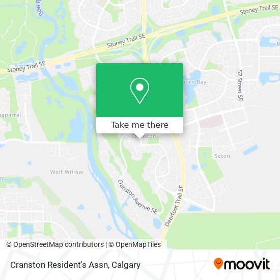 Cranston Resident's Assn map