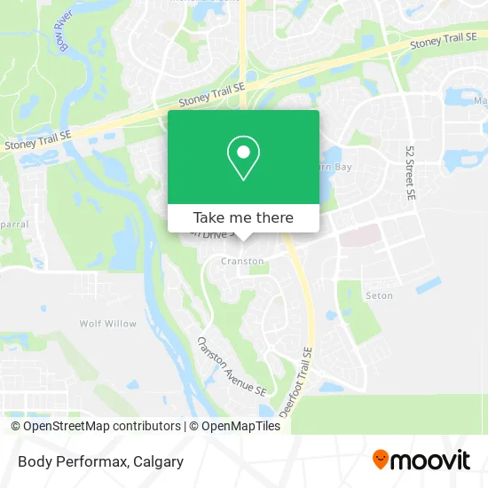 Body Performax map