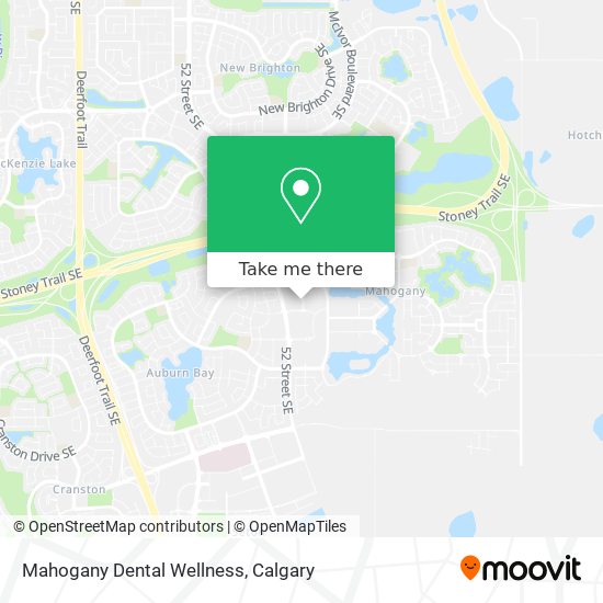 Mahogany Dental Wellness map