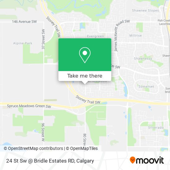 24 St Sw @ Bridle Estates RD plan