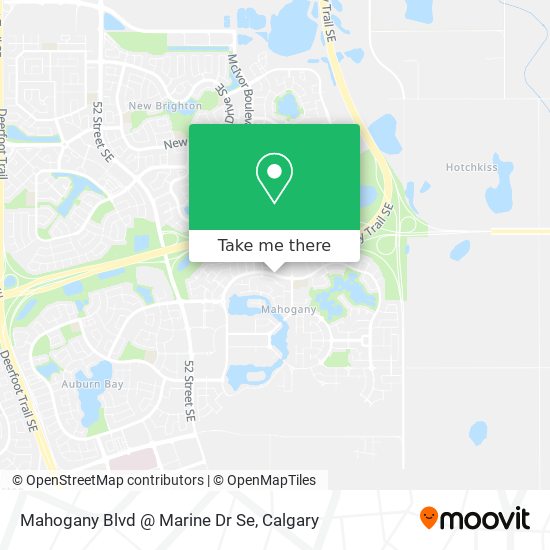 Mahogany Blvd @ Marine Dr Se map