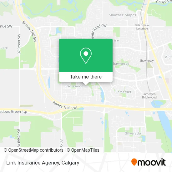 Link Insurance Agency map