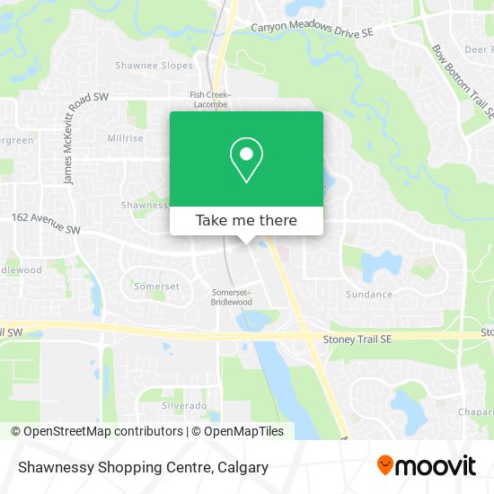 Shawnessy Shopping Centre map