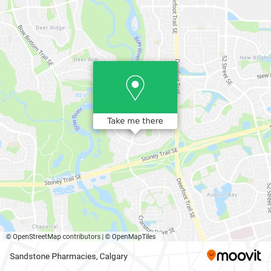 Sandstone Pharmacies map