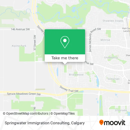 Springwater Immigration Consulting map