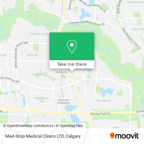 Med-Stop Medical Clinics LTD map