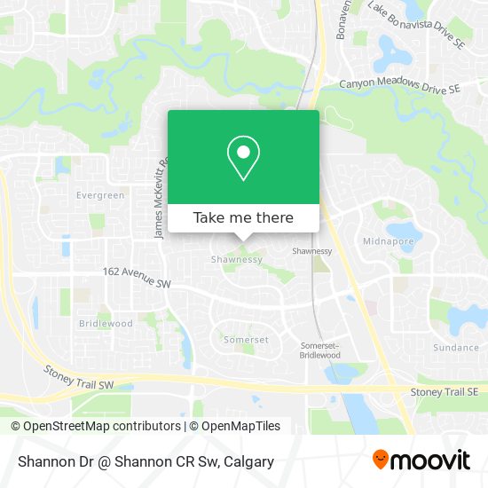 Shannon Dr @ Shannon CR Sw plan