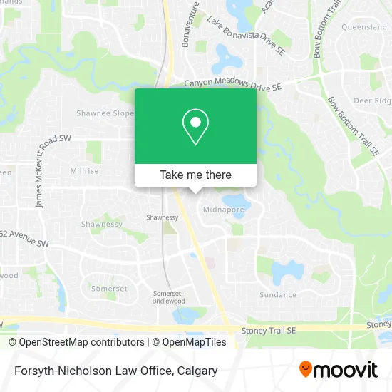 Forsyth-Nicholson Law Office map