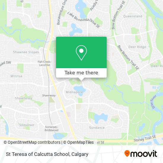 St Teresa of Calcutta School map