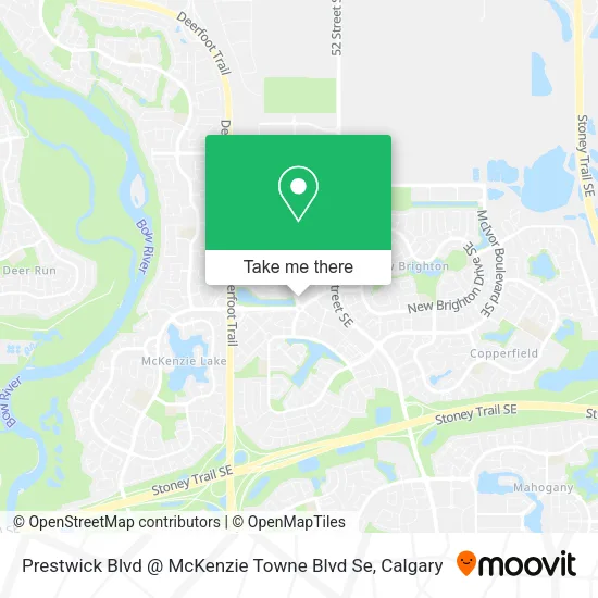 Prestwick Blvd @ McKenzie Towne Blvd Se map