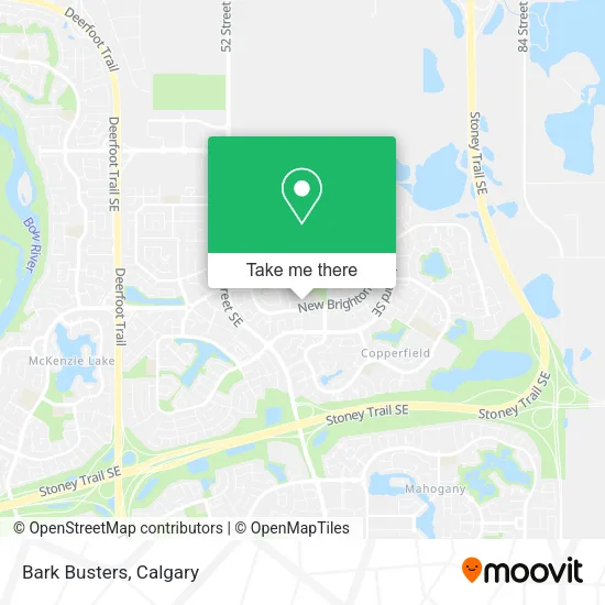 Bark Busters map