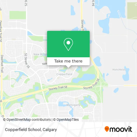 Copperfield School map