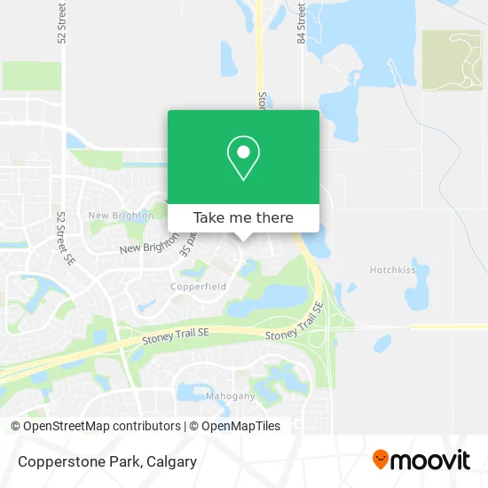 Copperstone Park map