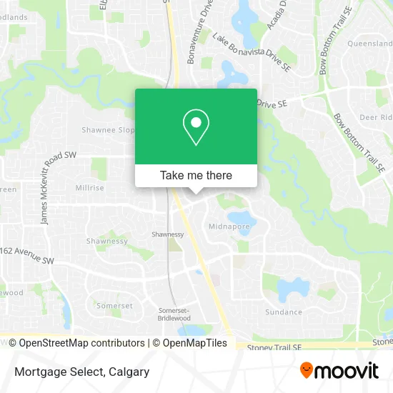 Mortgage Select map