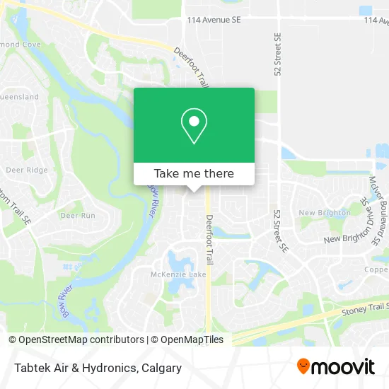 Tabtek Air & Hydronics map