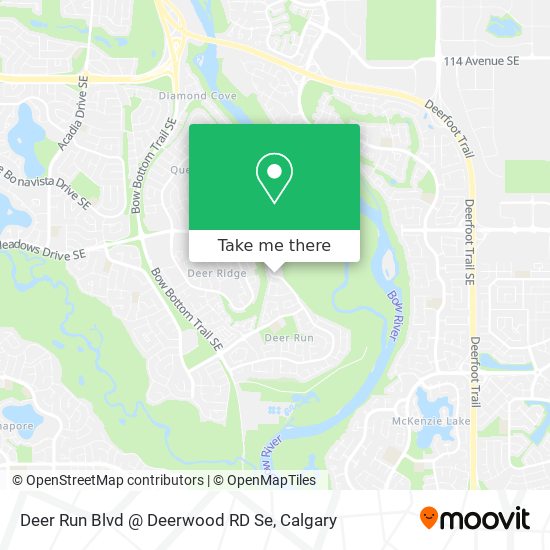 Deer Run Blvd @ Deerwood RD Se map