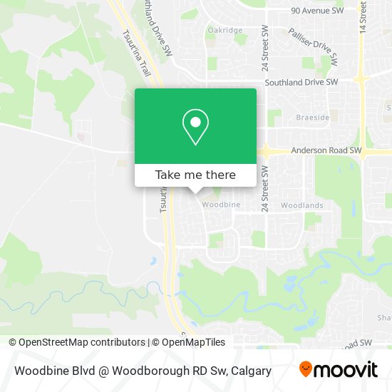 Woodbine Blvd @ Woodborough RD Sw plan