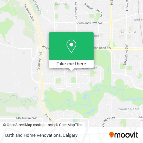 Bath and Home Renovations map