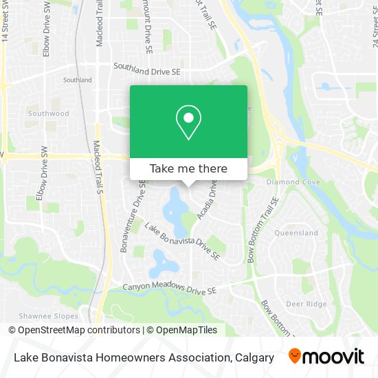 Lake Bonavista Homeowners Association plan