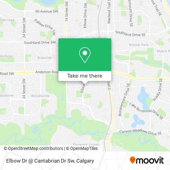 Elbow Dr @ Cantabrian Dr Sw plan