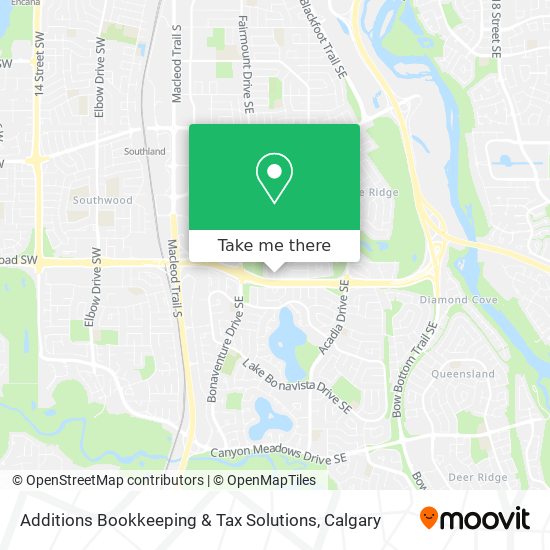 Additions Bookkeeping & Tax Solutions map