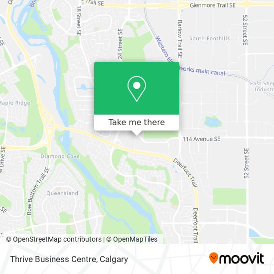 Thrive Business Centre map