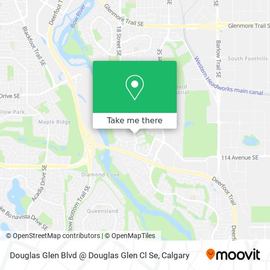 Douglas Glen Blvd @ Douglas Glen Cl Se map