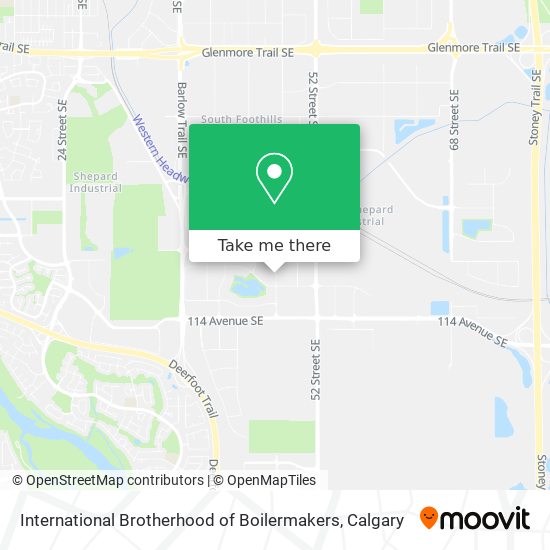 International Brotherhood of Boilermakers map