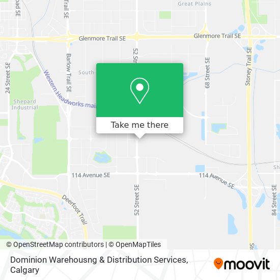 Dominion Warehousng & Distribution Services map