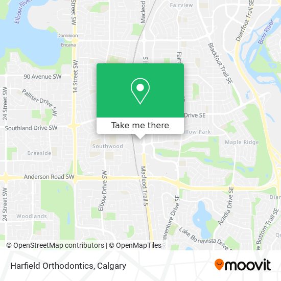 Harfield Orthodontics map