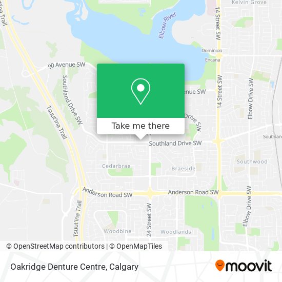Oakridge Denture Centre map